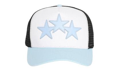 3 Star Trucker Hat "Cerulean" AMHATR1007 CERU