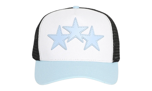 3 Star Trucker Hat "Cerulean" AMHATR1007 CERU