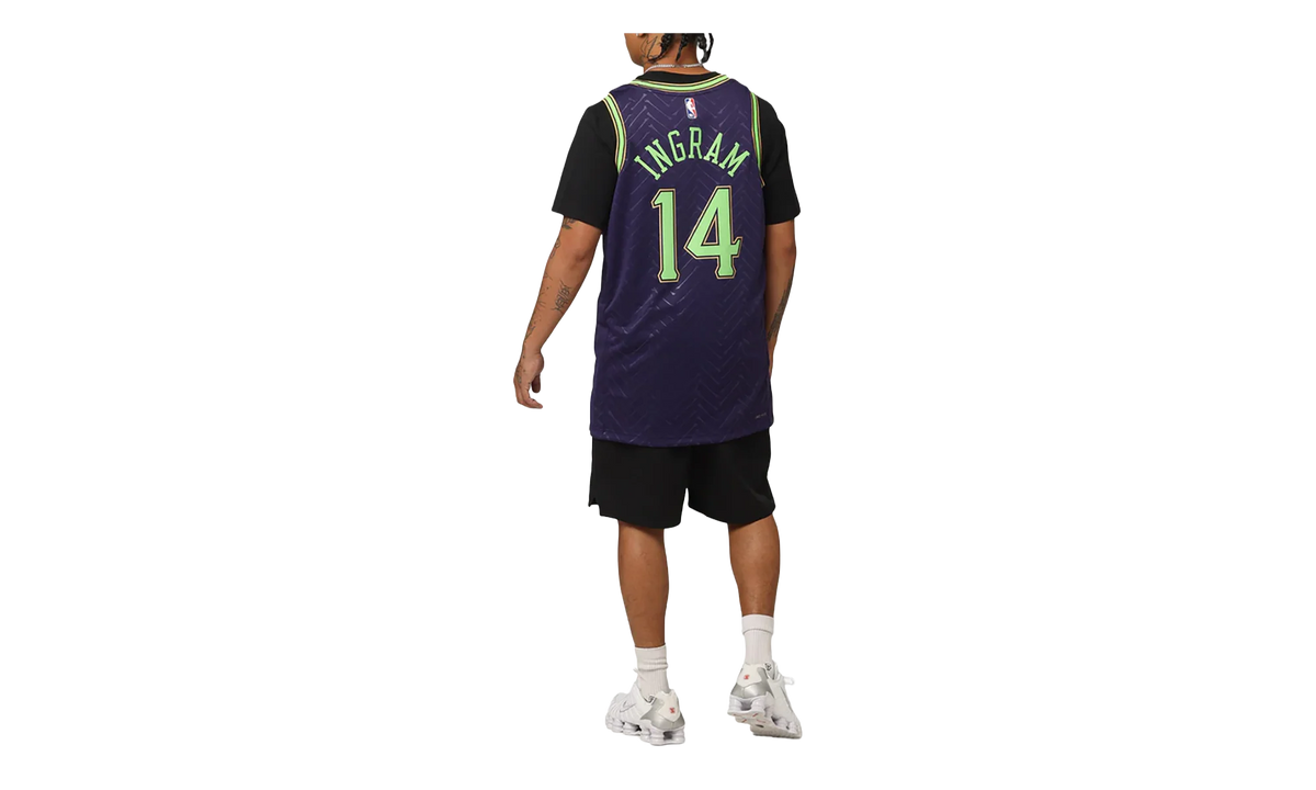 NBA NEW ORLEANS PELICANS 2024-25 SWINGMAN PLAYER JERSEY GS "14 INGRAM - Purple" 9Z2B7BU8P24 PELI