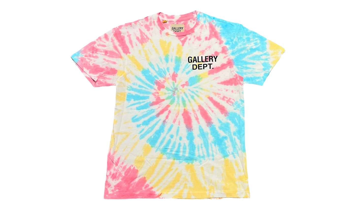 Repurposed French Logo Short Sleeve Tee Shirt "Tie Dye" FTT 10013R TIDY