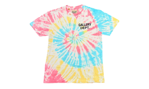 Repurposed French Logo Short Sleeve Tee Shirt "Tie Dye" FTT 10013R TIDY