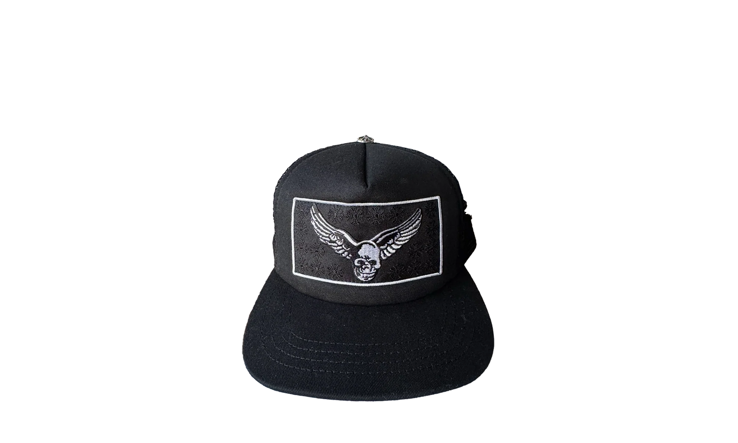 Foti x Yungblud x Aerosmith Trucker Hat "Black / White" CHRM0654