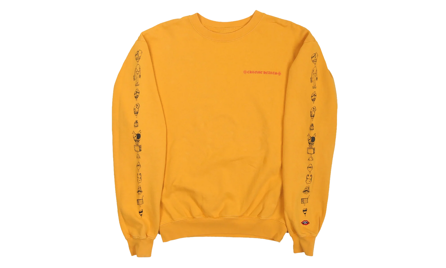 Matty Boy Call Me Crewneck "Yellow" CHRM0902