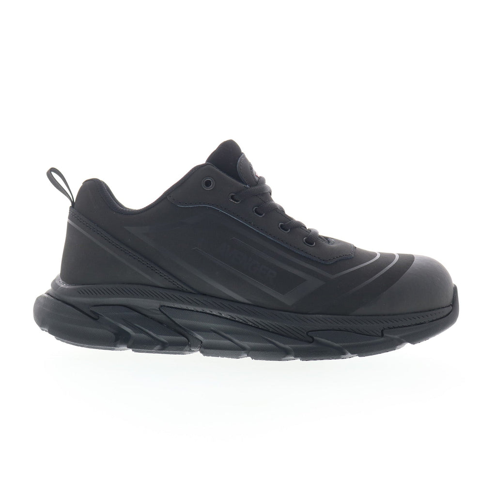 Avenger K4 Aluminum Toe Electrical Hazard SR Mens Black Work Shoes
