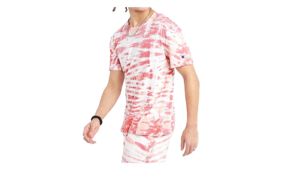 Lightweight T-Shirt "Wave Dye Tickled Rose" T3139 586529AJHJ