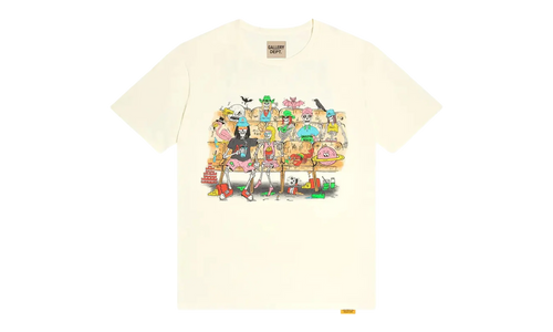 Skeleton Beach Theatre Tee "Light Archival White" GD055