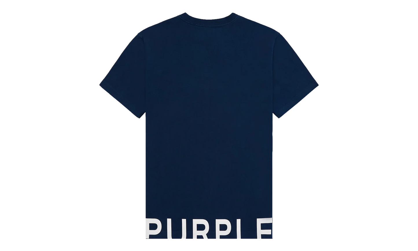 Wordmark Tee "Navy" P117 HSRM226