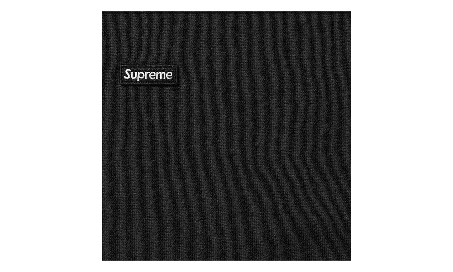 Small Box Drawcord Hoodie "SS26 - Black" SU27269