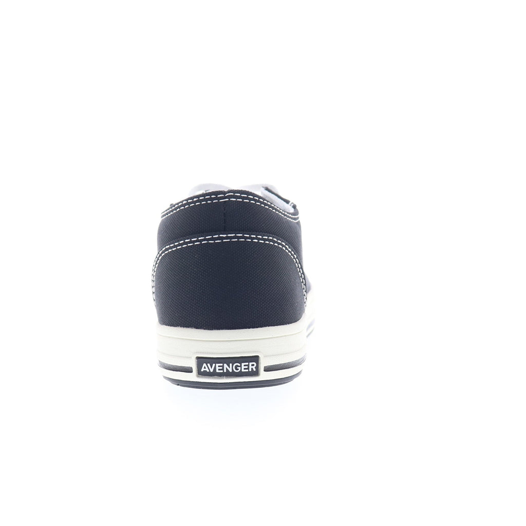 Avenger Blade 6 Eye Aluminum Toe A320 Mens Black Canvas Work & Safety Shoes