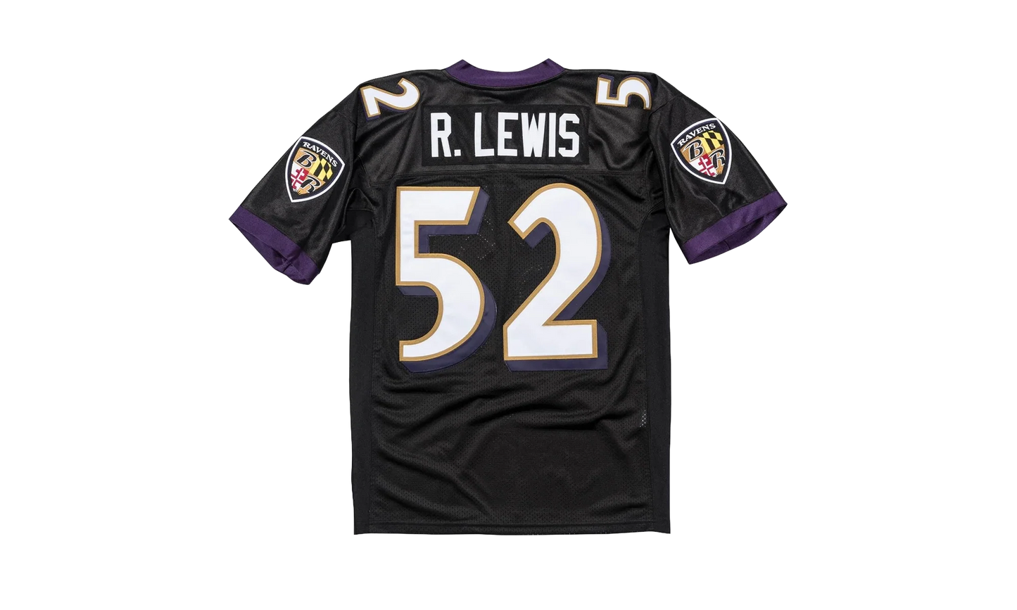 NFL Ray Lewis Authentic Alternate Jersey "2004 Baltimore Ravens - Black" AJY6CP18017 BRABLCK04RLE