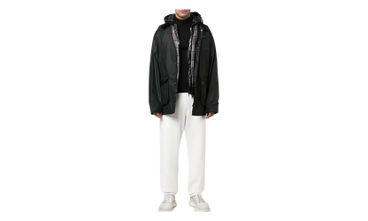 Pantalone in Felpa / Logo-Patch Track Pants "White" MON11