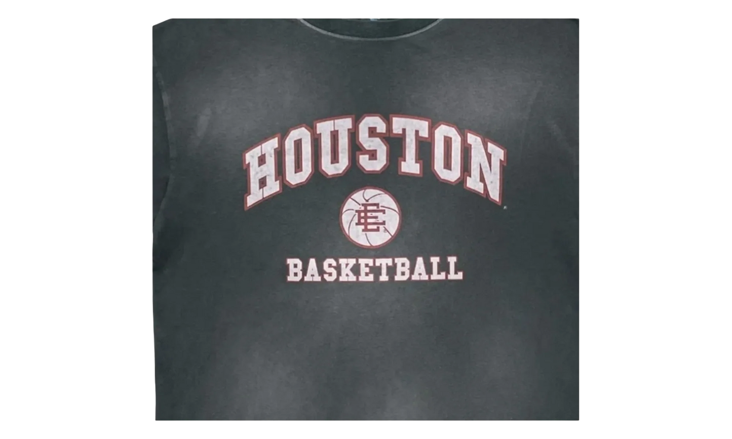 EE College Houston Tee "Washed Black" EE140