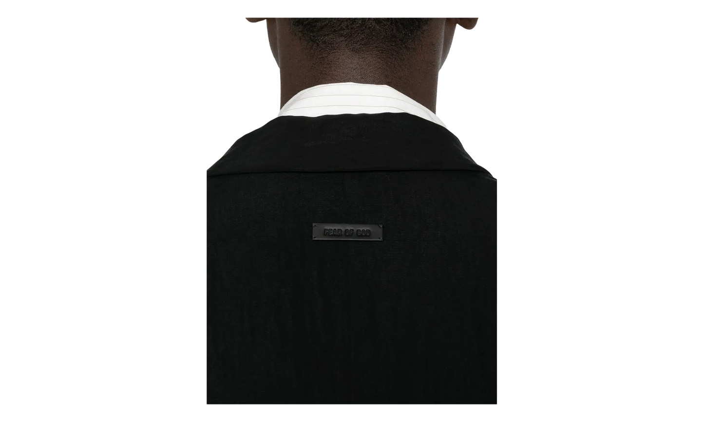 Classic Unlined Overcoat "Black" FG25FW64 644BTN 001