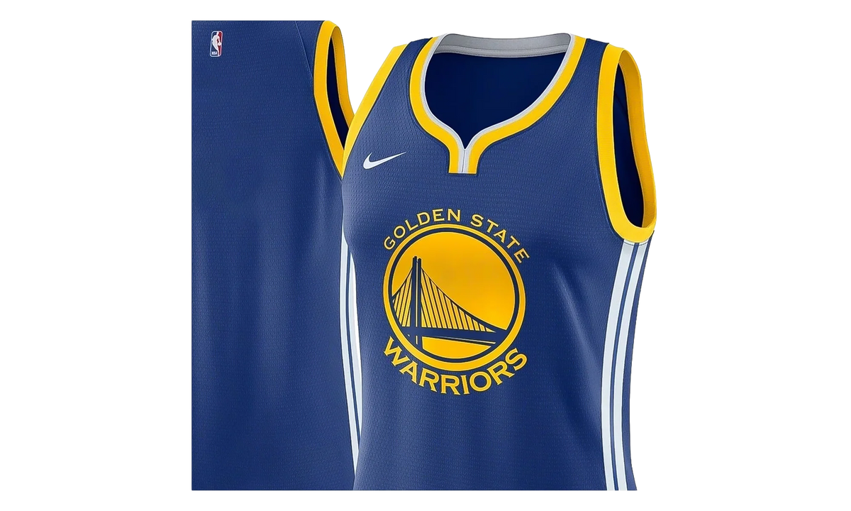 NBA GS Warriors Icon Swingman Jersey WMNS "Rush Blue" 904180 495