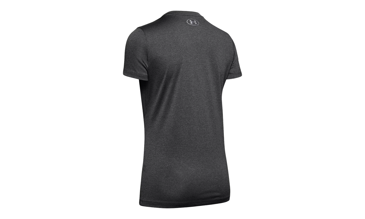 Tech V-Neck Short Sleeve T-Shirt WMNS "Gray" 1255839 090