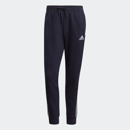 Men's adidas Essentials French Terry Tapered Cuff 3-Stripes Pants