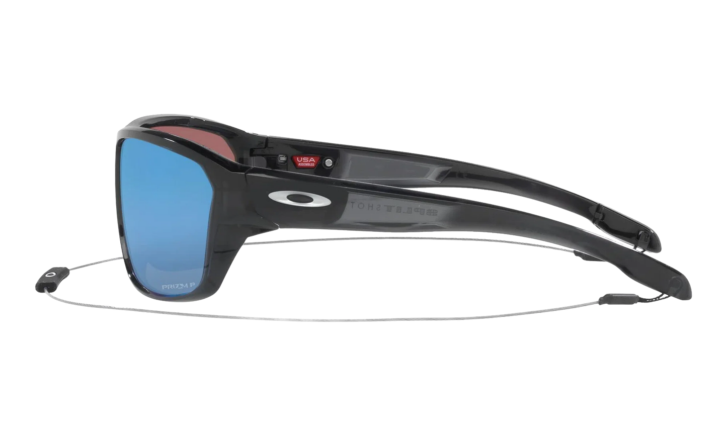 Split Shot Polarized Sunglasses "Black Ink / Deep Water Polarized" OO9416 35