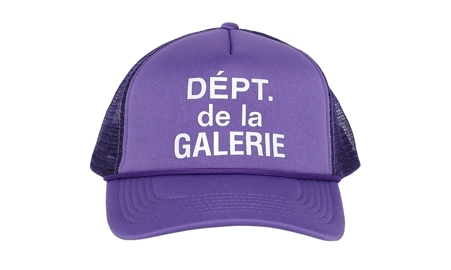 French Logo Trucker Hat "Flo Purple" TCFL 9143 FLO