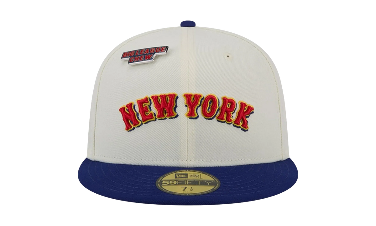 59FIFTY New York Mets Big League Chew Original Fitted Hat "White / Blue" NE491