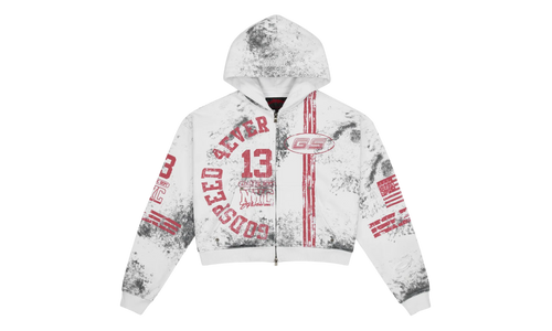 Roadster Zip Hoodie "Dirty White" GS077