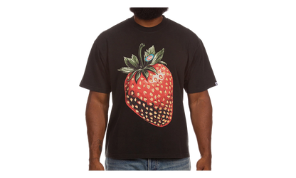 Diamond Berry SS Knit Boxy Tee "Black" 861-1316