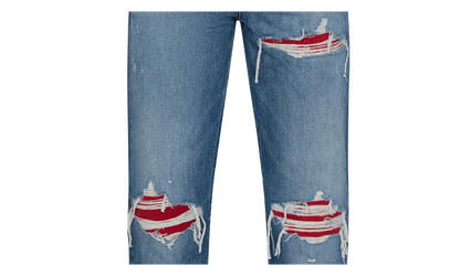 Suede Straight Mx1 Jean "Medium Indigo" AMDNGH1112 MEDI