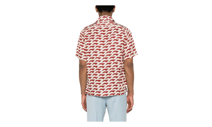 Dolce Vita Silk Shirt "Red / Cream" RHPS24SR07174307 RCR