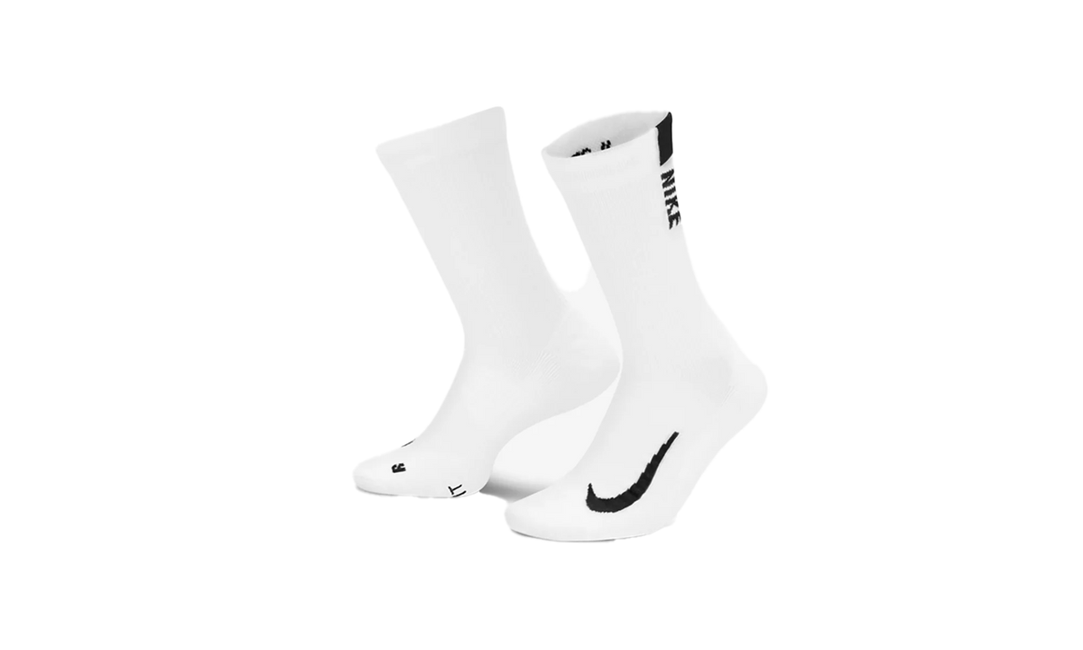 Multiplier Crew Socks (2 Pairs) "White / Black" SX7557 100