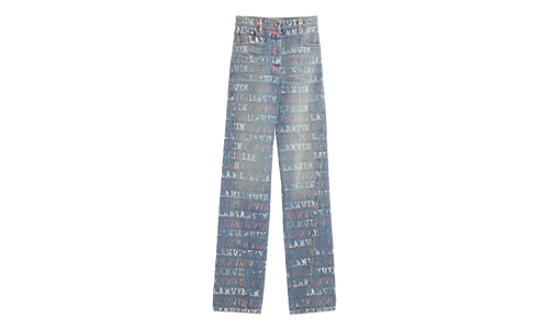 TWISTED LEG DENIM TROUSERS "Blue Denim" RW TR0335 D082 P24 22