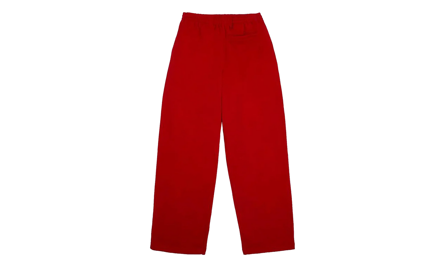 Atlanta Logo Open Leg Sweatpants "Red / Blue" SP5der319