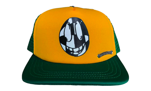 Matty Boy Sex Records Smiley Trucker Hat "Green / Yellow" CHRM1168