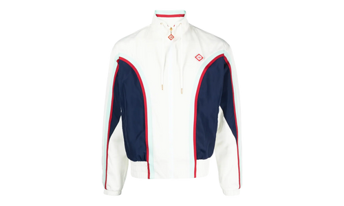 Side Panelled Track Windbreaker Jacket "White" MF23 JK 241 01 WHIT