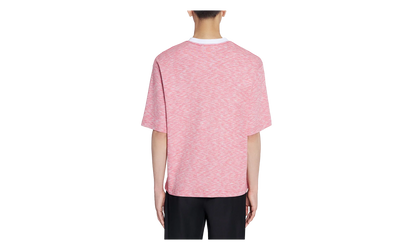 KNIT T-SHIRT "PINK CHINÉ" RM TS0026 J098 P24 340