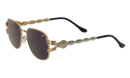 Warning 24KT Two-Tone "Yellow / White Gold / Black" MPWG2 0001 51T6