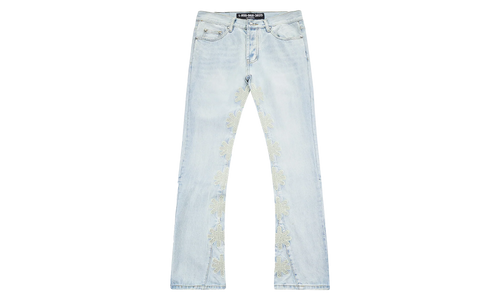 Studded Denim Pants "Bone" LSDSSBO