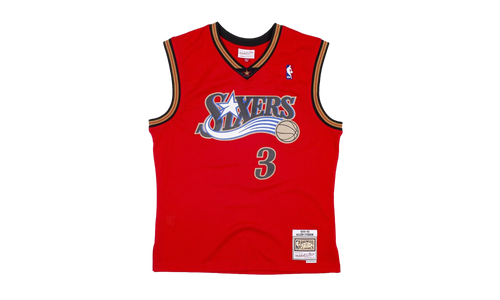 NBA Allen Iverson Reload Swingman Jersey "1999 Philadelphia 76ers - Red" SMJYCP19267 P76RED199AIV