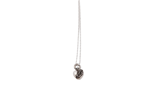 Heart Pendant & Ball Chain "Silver" CHRM0662
