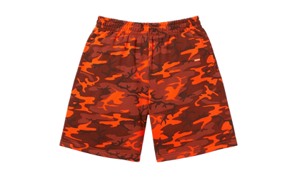 Small Box Sweatshort "SS25 - Bright Orange Camo" SU26929