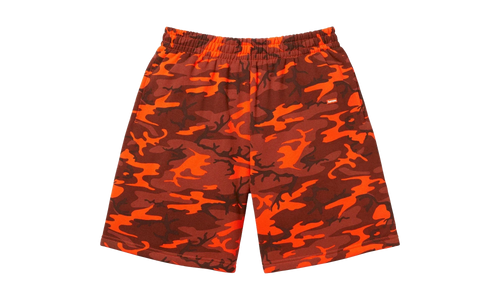 Small Box Sweatshort "SS25 - Bright Orange Camo" SU26929