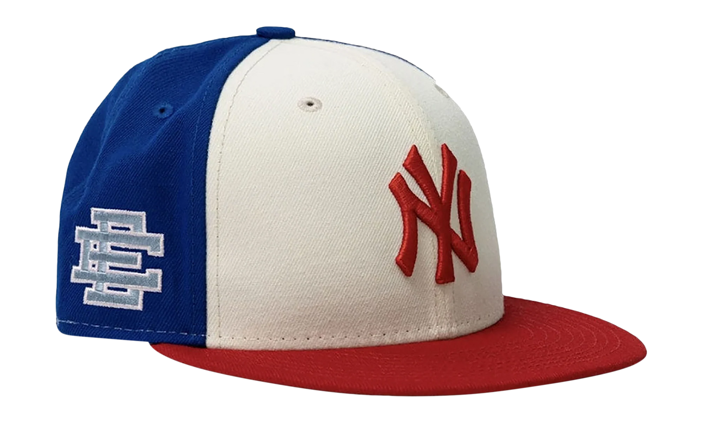59FIFTY MLB FW21 NY YANKEES FITTED HAT "ERIC EMANUEL - Royal/White/Red" EE423