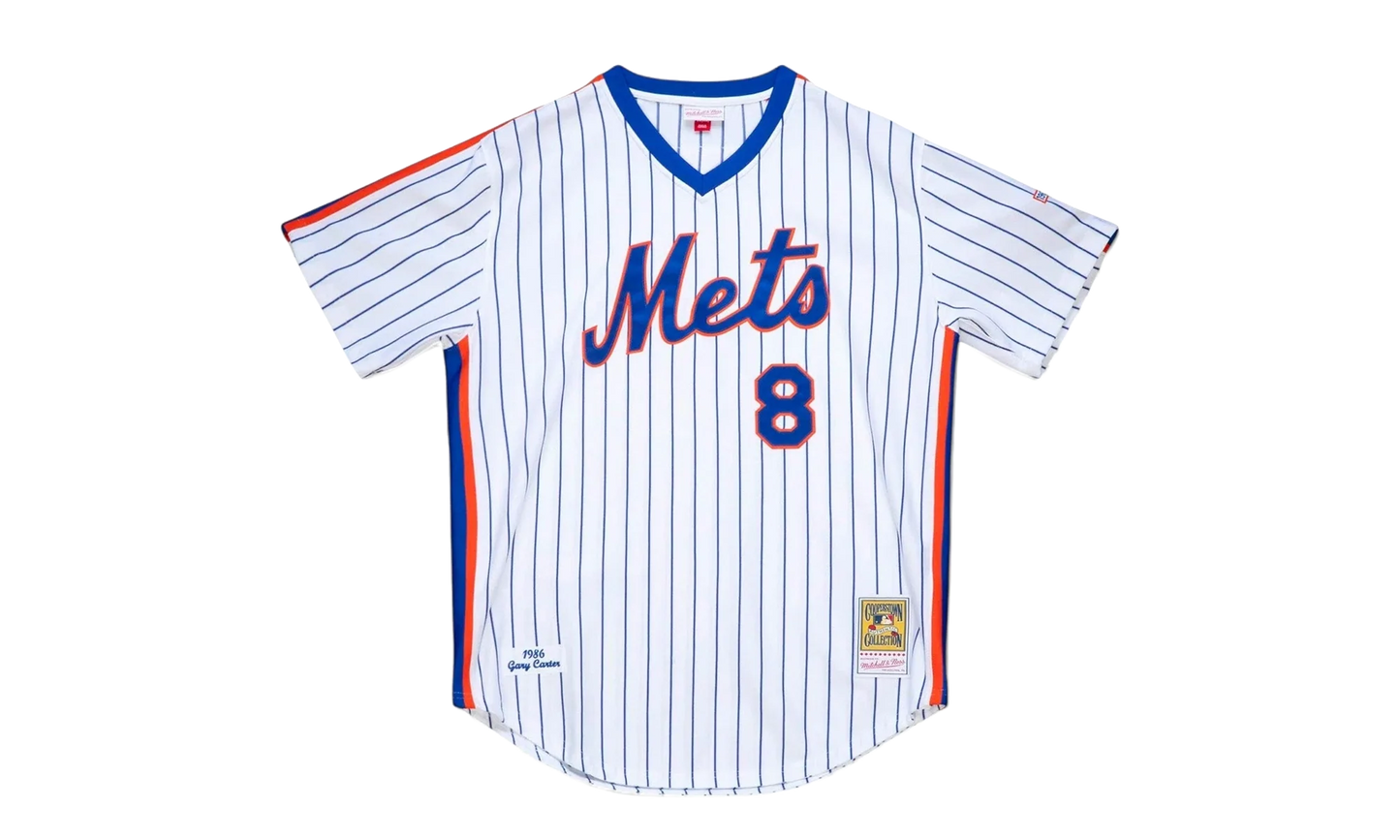 MLB Gary Carter Home Jersey "1986 New York Mets – White" AJY13343 NYM86GCAWHIT