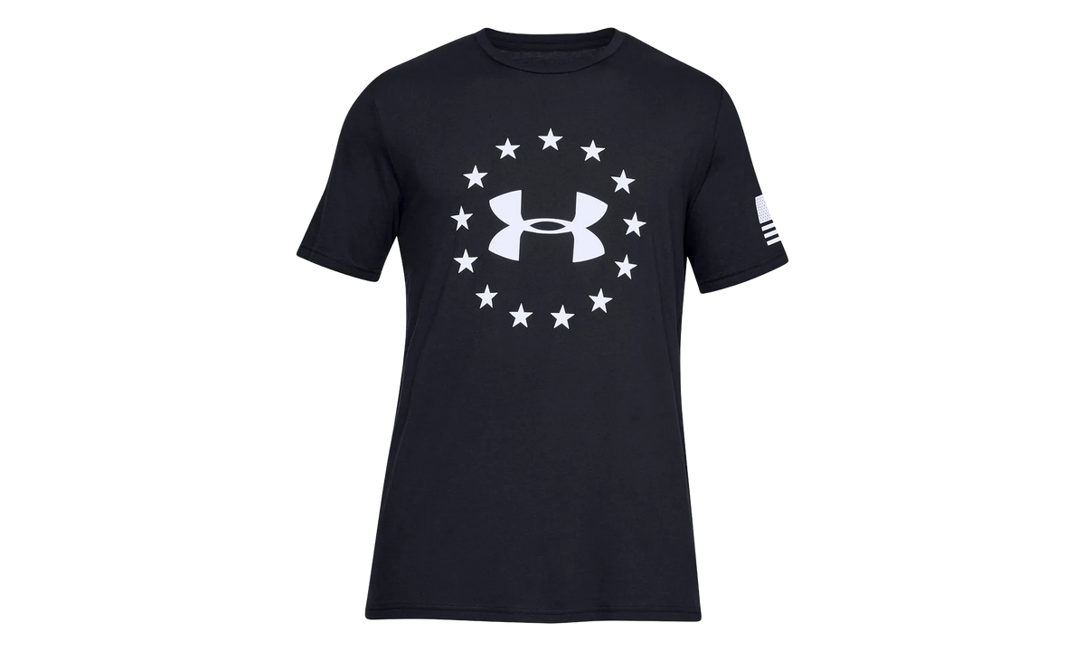 Freedom Flag T-Shirt "Black / White" 1333351 001