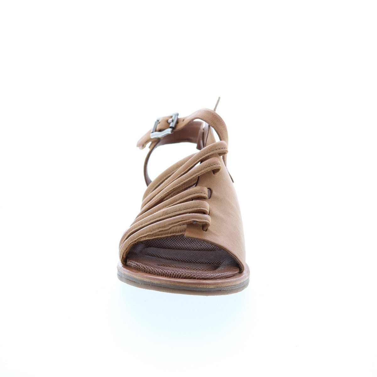 Simmy A70002-101 Womens Brown Leather Strap Sandals Shoes