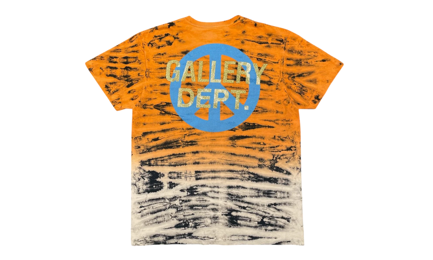 Miami Beach Logo Short Sleeve Tee Shirt "Tie Dye Orange Multi" GDMSBESSTSOB