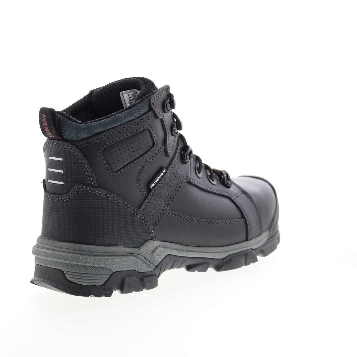 Avenger Ripsaw Carbon Toe Electric Hazard PR WP 6" Mens Black Work Boots