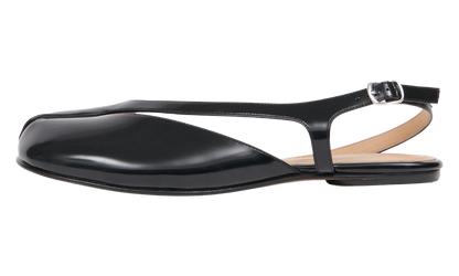 Tabi Flat Slingback Sandal "Black" S58WP0295P8193T8013