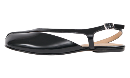 Tabi Flat Slingback Sandal "Black" S58WP0295P8193T8013