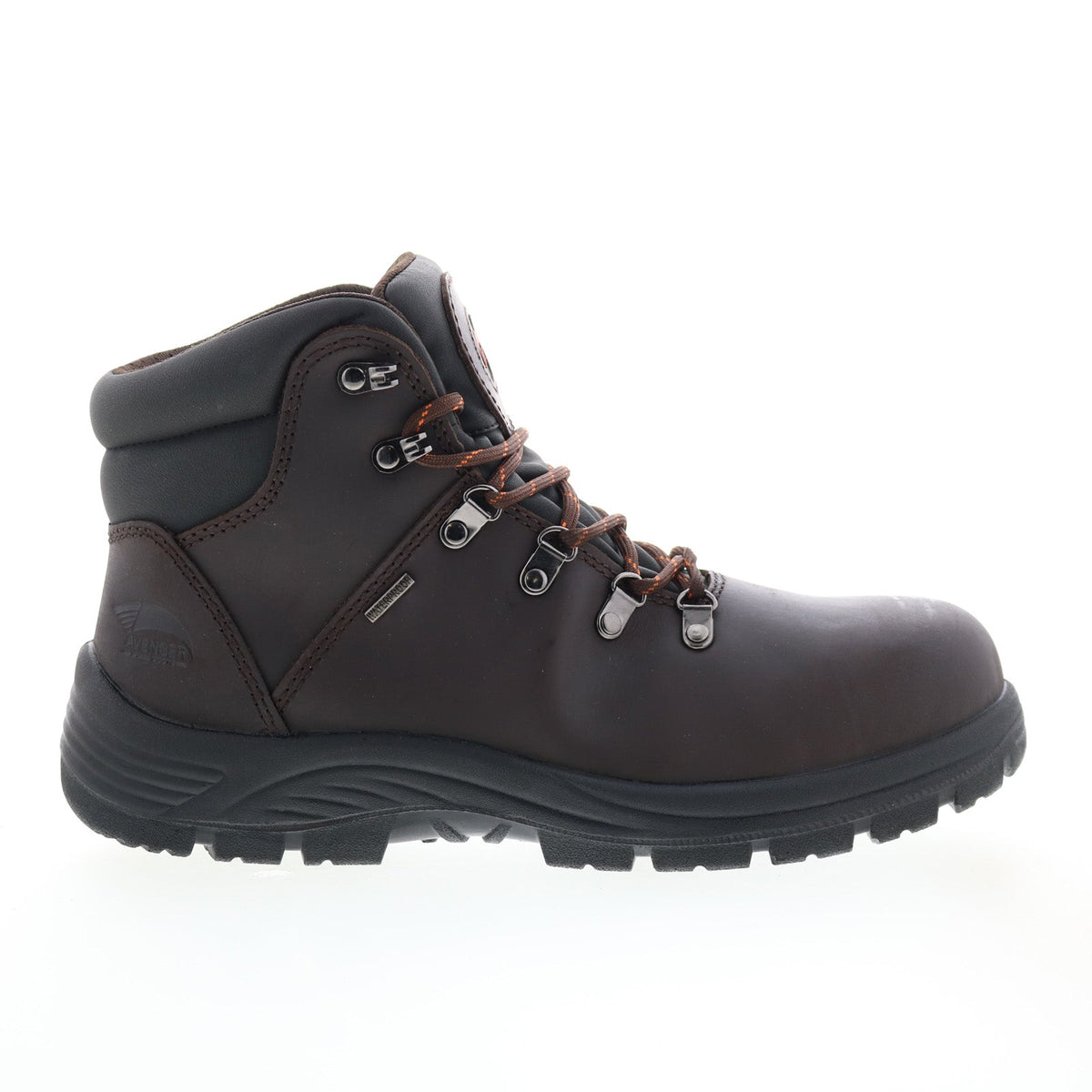 Avenger Framer Soft Toe Electric Hazard Waterproof 6" Mens Brown Work Boots