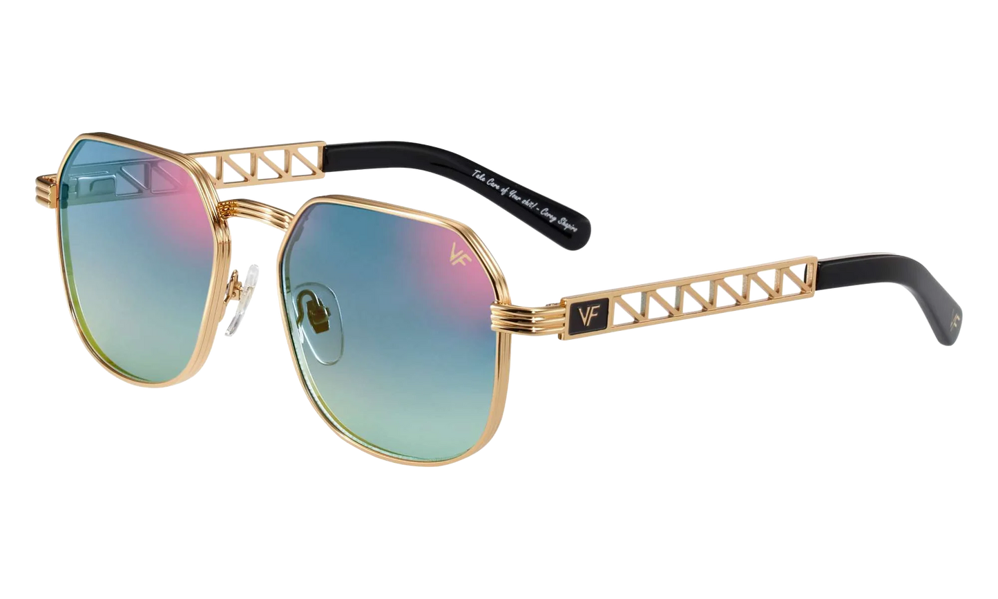 CEO Jacques Cartier Edition 24KT "Yellow Gold / Royal Blue Two-Tone Multi Flash" JCCE2 0005 11A7