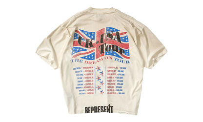 Dream On Tour SS Tee "White" MLM100593-WE